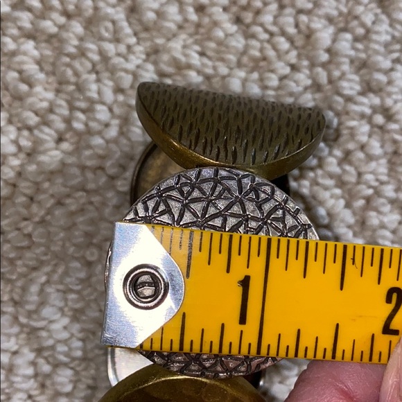 Mixed Color Metal Stretch Bracelet - Picture 7 of 8